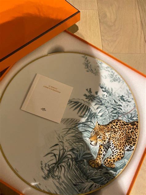 hermes carnets dinnerware